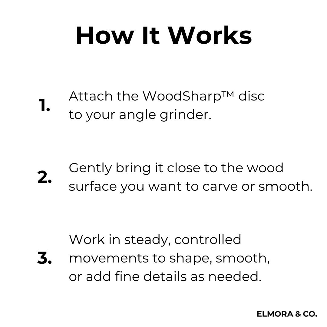 Last Day 50% OFF | WoodSharp™ Wood Carving, Smoothing & Shaping Disc S ...