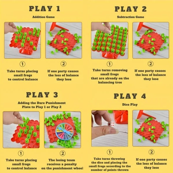 Last Day 50% OFF | FocusFun™ Tree Frog Game – Elmora & Co.