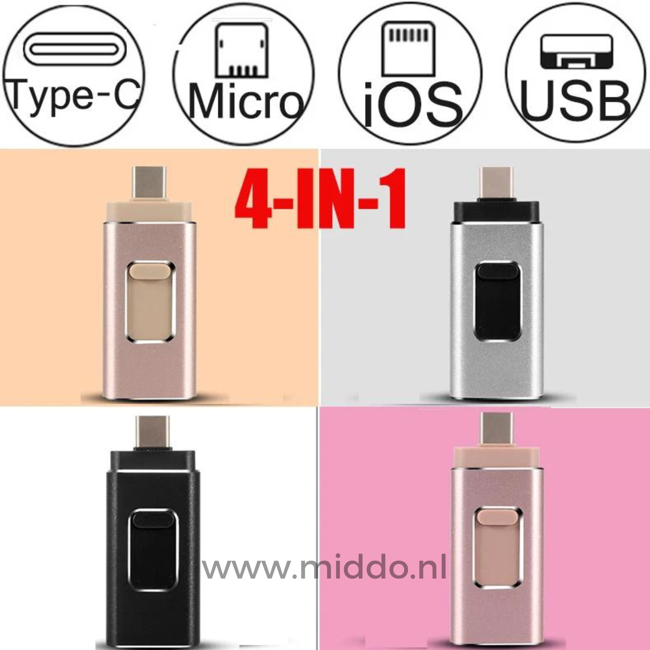 FlexiDrive™ Universal Flash Drive – Elmora & Co.