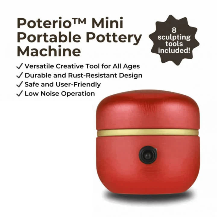 Last Day 50% OFF | Poterio™ Portable Mini Pottery Machine – Elmora & Co.