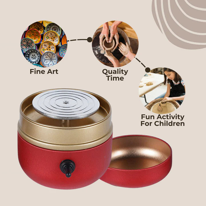 Last Day 50% OFF | Poterio™ Portable Mini Pottery Machine – Elmora & Co.