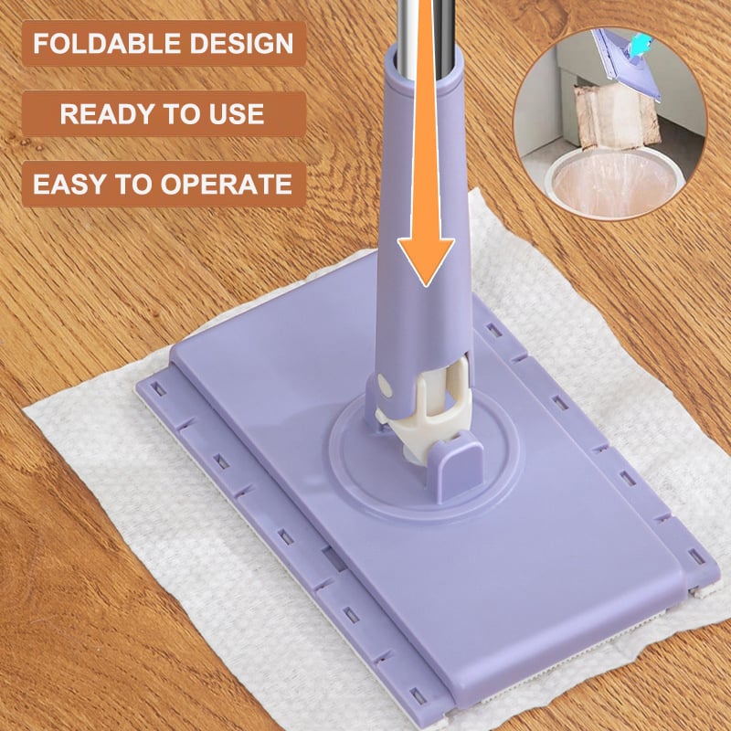 SmartSwipe™ Automatic Cloth-Switching Mop – Elmora & Co.