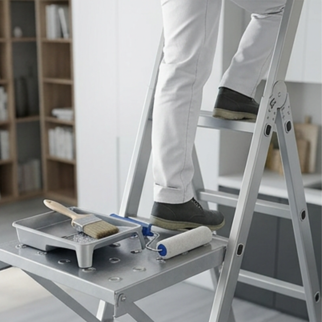 Last Day 50% OFF | WorkMate™ Foldable Steel Ladder Platform – Elmora & Co.