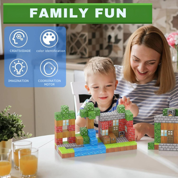 MagniBlocks™ Magnetic Learning Blocks – Elmora & Co.
