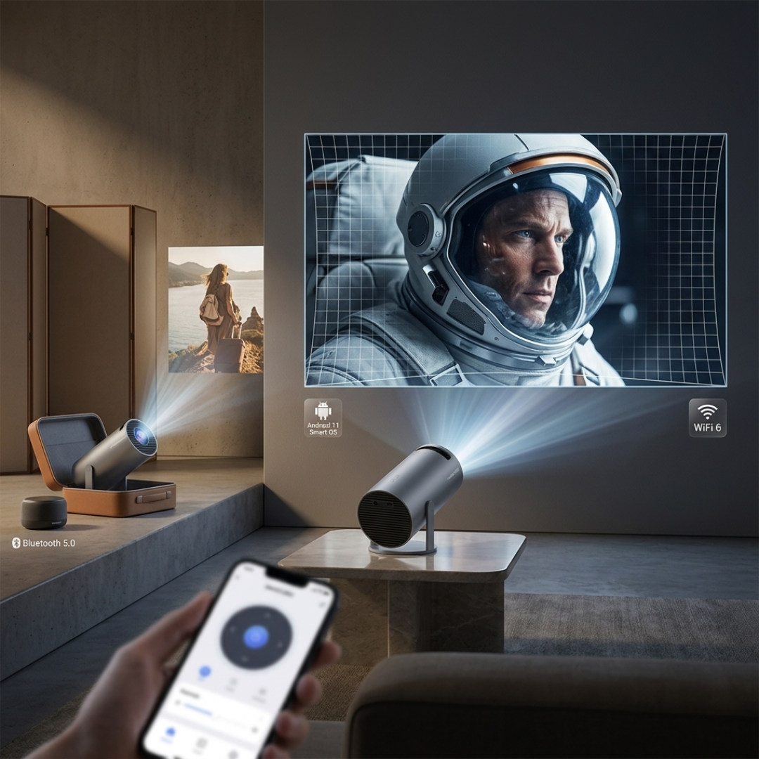 Last Projector Last Day 50% OFF | ProView™ Portable Projector – Elmora & Co.