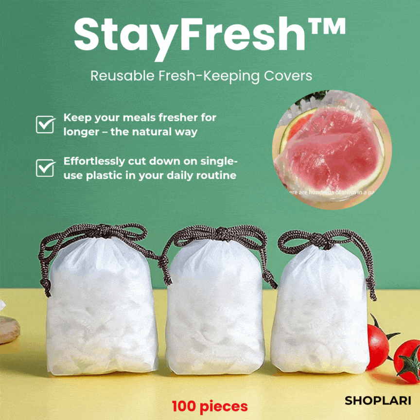 Last Day 50% OFF | StayFresh™ Fresh-Keeping Covers (100 pcs) – Elmora & Co.