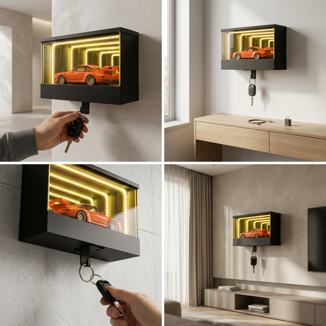 Last Day 50% OFF | KeyGlow™ Car Garage Key Holder – Elmora & Co.