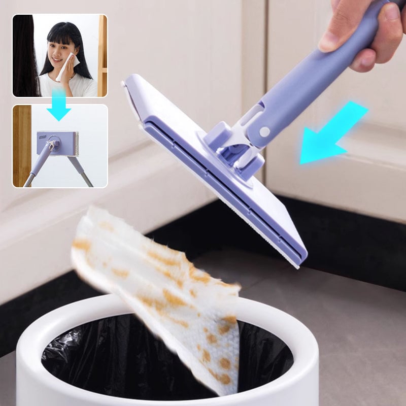 SmartSwipe™ Automatic Cloth-Switching Mop – Elmora & Co.