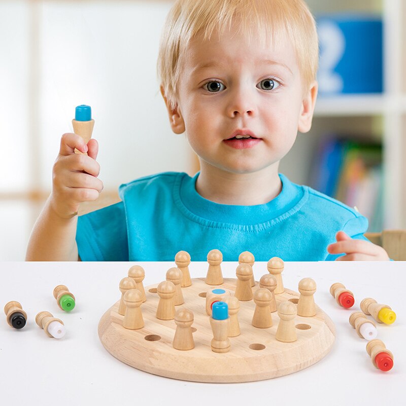 Last Day 50% OFF | SmartPlay™ Wooden Memory Game – Elmora & Co.