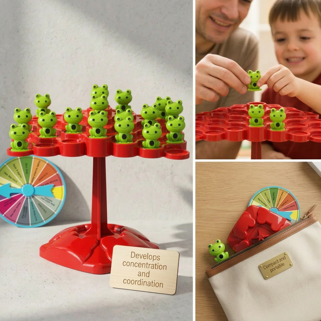 Last Day 50% OFF | FocusFun™ Tree Frog Game – Elmora & Co.
