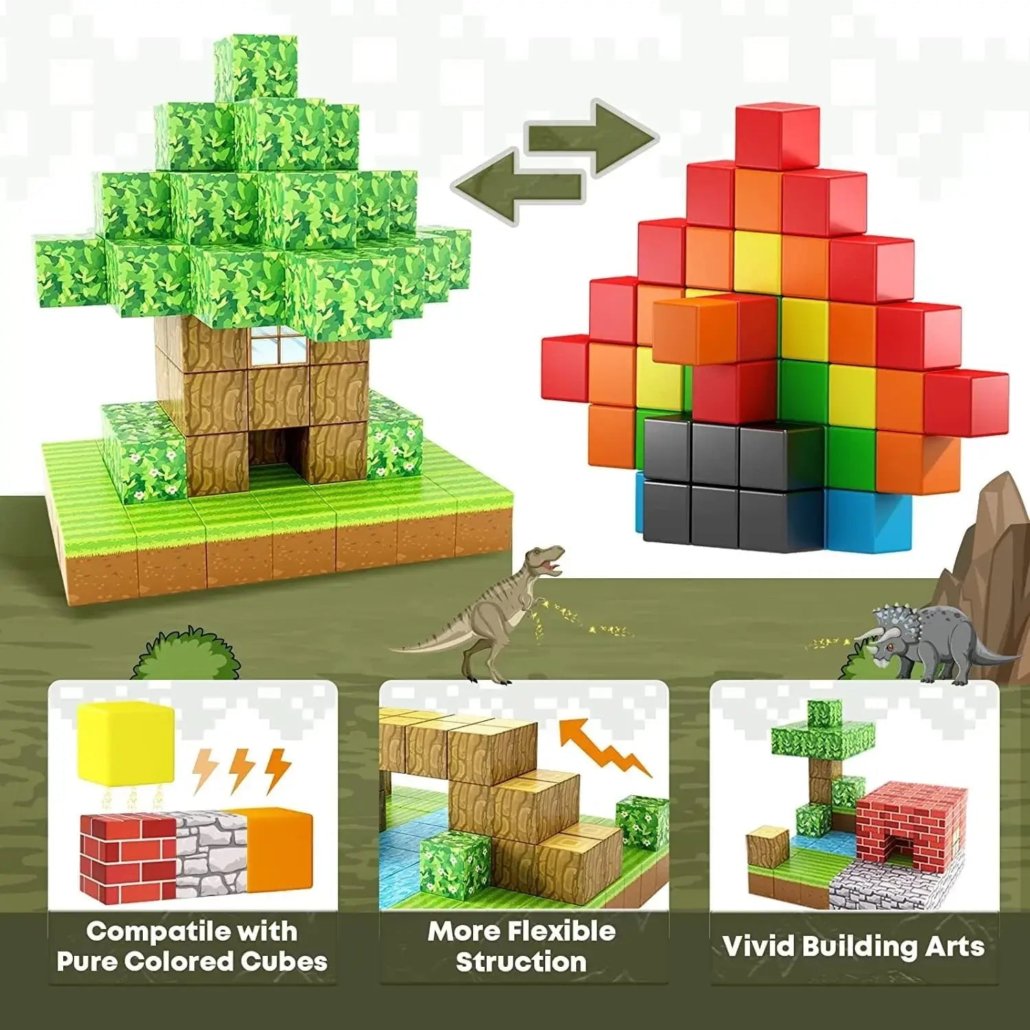MagniBlocks™ Magnetic Learning Blocks – Elmora & Co.