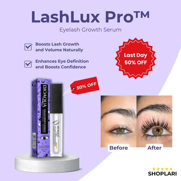 Last Day 50% OFF | LashLux Pro™ Lash Growth Serum – Elmora & Co.