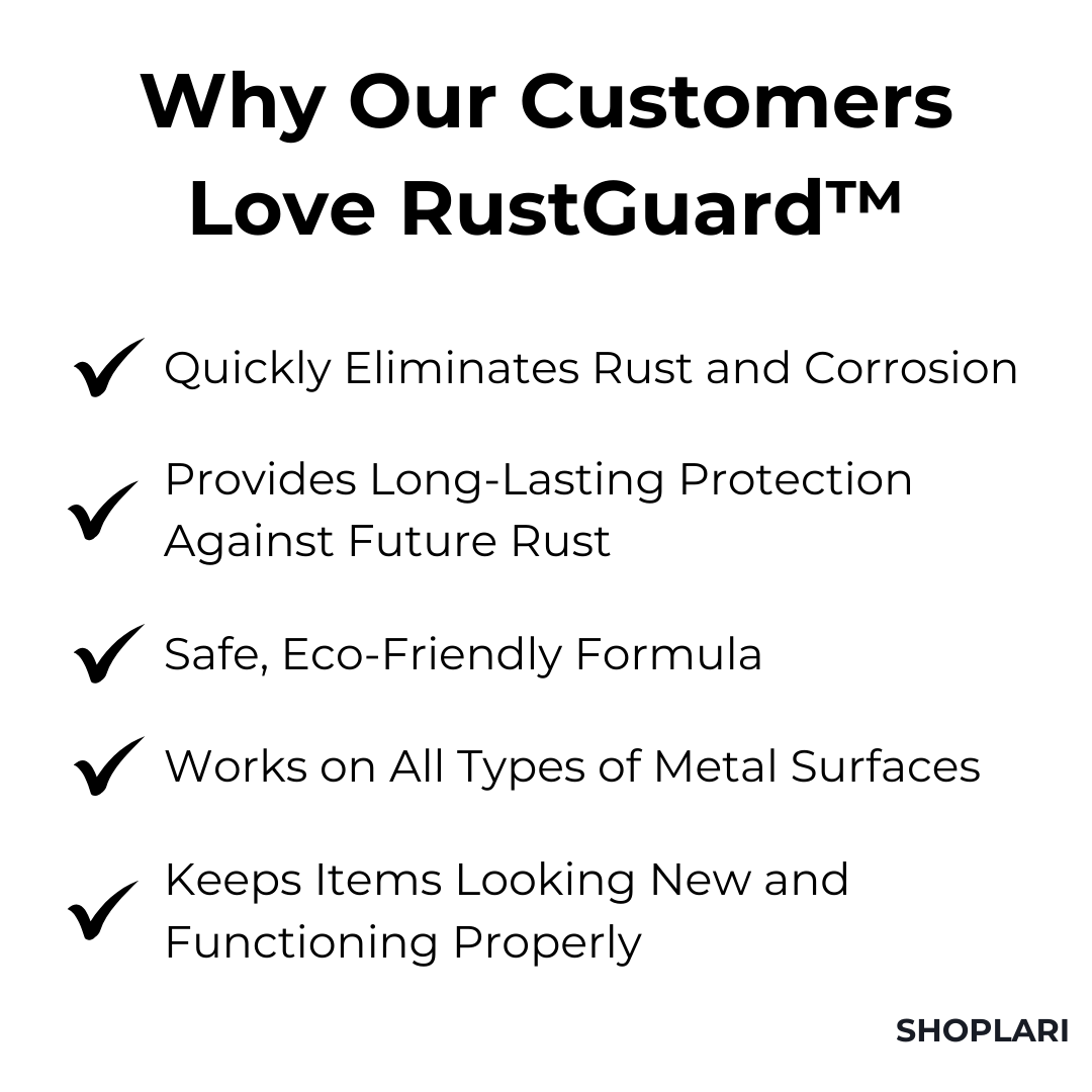 Last Day 50% OFF | RustGuard™ Rust Remover & Protector – Elmora & Co.